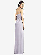 Rear View Thumbnail - Moondance Slim Spaghetti Strap Chiffon Dress with Front Slit 