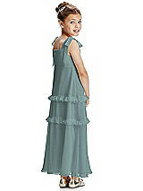 Rear View Thumbnail - Icelandic Flower Girl Dress FL4071