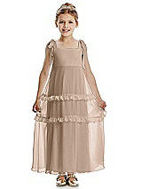 Front View Thumbnail - Topaz Flower Girl Dress FL4071