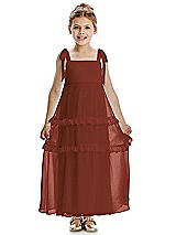 Front View Thumbnail - Auburn Moon Flower Girl Dress FL4071