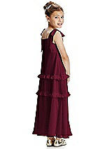 Rear View Thumbnail - Cabernet Flower Girl Dress FL4071