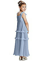 Rear View Thumbnail - Cloudy Flower Girl Dress FL4071