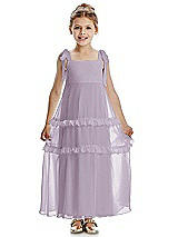 Front View Thumbnail - Lilac Haze Flower Girl Dress FL4071