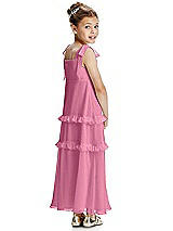 Rear View Thumbnail - Orchid Pink Flower Girl Dress FL4071