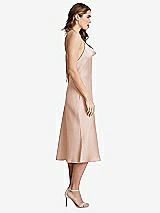 Side View Thumbnail - Cameo Cowl-Neck Convertible Midi Slip Dress - Piper