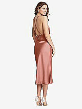 Alt View 1 Thumbnail - Desert Rose Cowl-Neck Convertible Midi Slip Dress - Piper