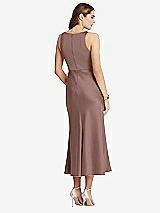 Rear View Thumbnail - Sienna Cowl-Neck Midi Tank Dress - Esme