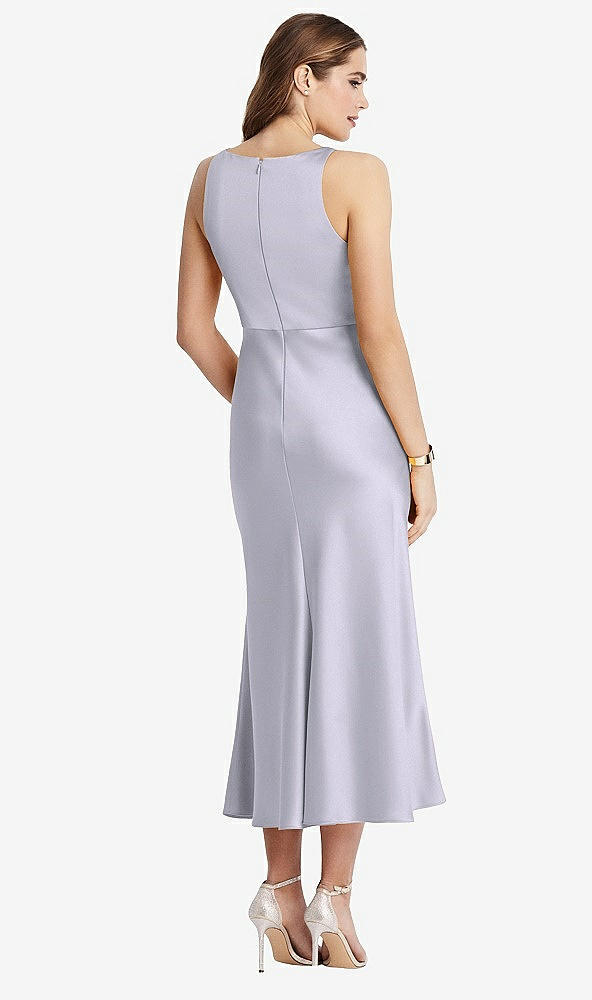 Back View - Silver Dove Cowl-Neck Midi Tank Dress - Esme