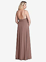 Alt View 2 Thumbnail - Sienna Chiffon Maxi Wrap Dress with Sash - Cora