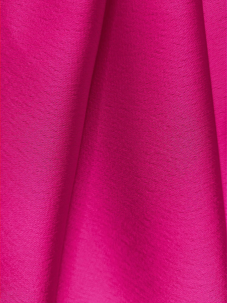 Front View - Think Pink Lux Charmeuse Fabric by the yard