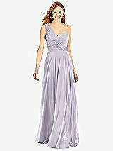 Front View Thumbnail - Moondance One-Shoulder Draped Chiffon Maxi Dress - Dani