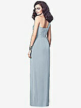 Alt View 2 Thumbnail - Mist One-Shoulder Draped Maxi Dress with Front Slit - Aeryn