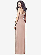 Alt View 2 Thumbnail - Toasted Sugar One-Shoulder Draped Maxi Dress with Front Slit - Aeryn