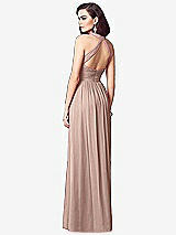 Rear View Thumbnail - Neu Nude Ruched Halter Open-Back Maxi Dress - Jada