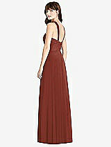 Rear View Thumbnail - Auburn Moon Twist Halter Chiffon Maxi Dress - James