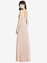 Rear View Thumbnail - Cameo Twist Halter Chiffon Maxi Dress - James