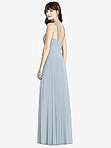 Rear View Thumbnail - Mist Twist Halter Chiffon Maxi Dress - James