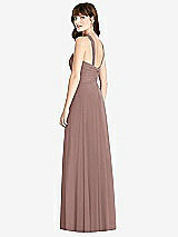 Rear View Thumbnail - Sienna Twist Halter Chiffon Maxi Dress - James