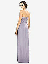 Alt View 2 Thumbnail - Moondance Strapless Draped Chiffon Maxi Dress - Lila