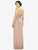 Alt View 2 Thumbnail - Cameo Strapless Draped Chiffon Maxi Dress - Lila