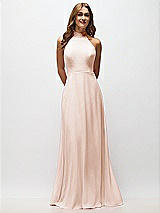 Alt View 5 Thumbnail - Cameo High Neck Halter Backless Maxi Dress