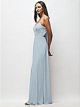 Alt View 2 Thumbnail - Mist Tie-Back Cutout Maxi Dress with Front Slit