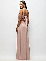 Alt View 3 Thumbnail - Neu Nude Tie-Back Cutout Maxi Dress with Front Slit
