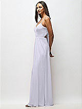 Alt View 2 Thumbnail - Silver Dove Tie-Back Cutout Maxi Dress with Front Slit