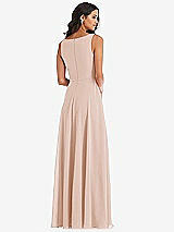 Alt View 5 Thumbnail - Cameo Deep V-Neck Chiffon Maxi Dress