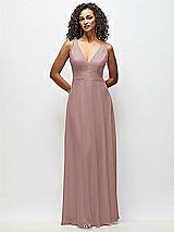Alt View 6 Thumbnail - Sienna Deep V-Neck Chiffon Maxi Dress