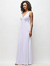 Alt View 7 Thumbnail - Silver Dove Deep V-Neck Chiffon Maxi Dress