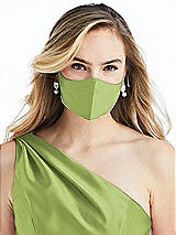 Alt View 2 Thumbnail - Mojito Satin Twill Reusable Face Mask