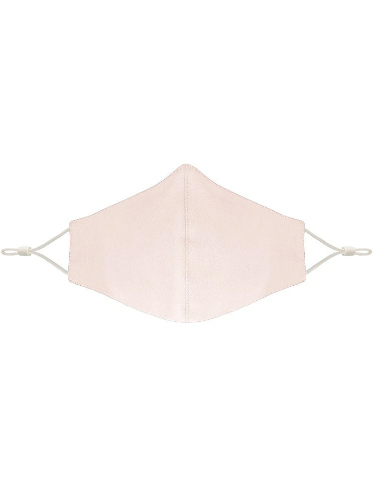 Front View - Blush Crepe Reusable Face Mask