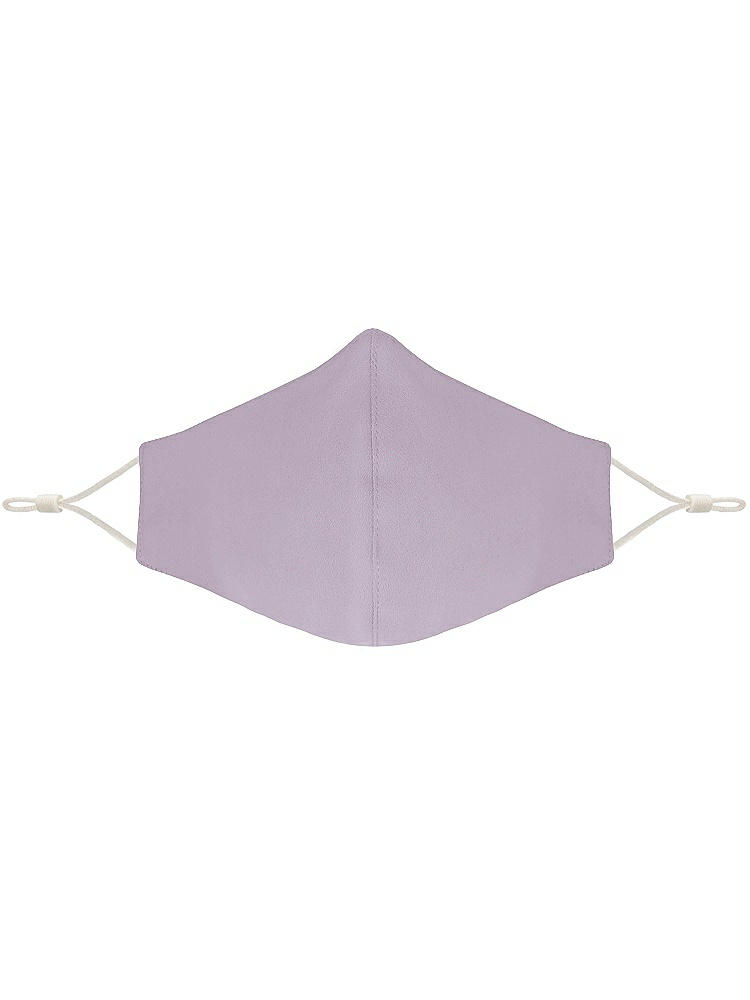 Front View - Lilac Haze Crepe Reusable Face Mask
