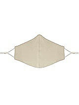 Front View Thumbnail - Champagne Soft Jersey Reusable Face Mask