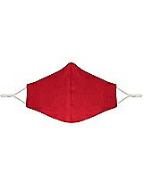 Front View Thumbnail - Parisian Red Soft Jersey Reusable Face Mask