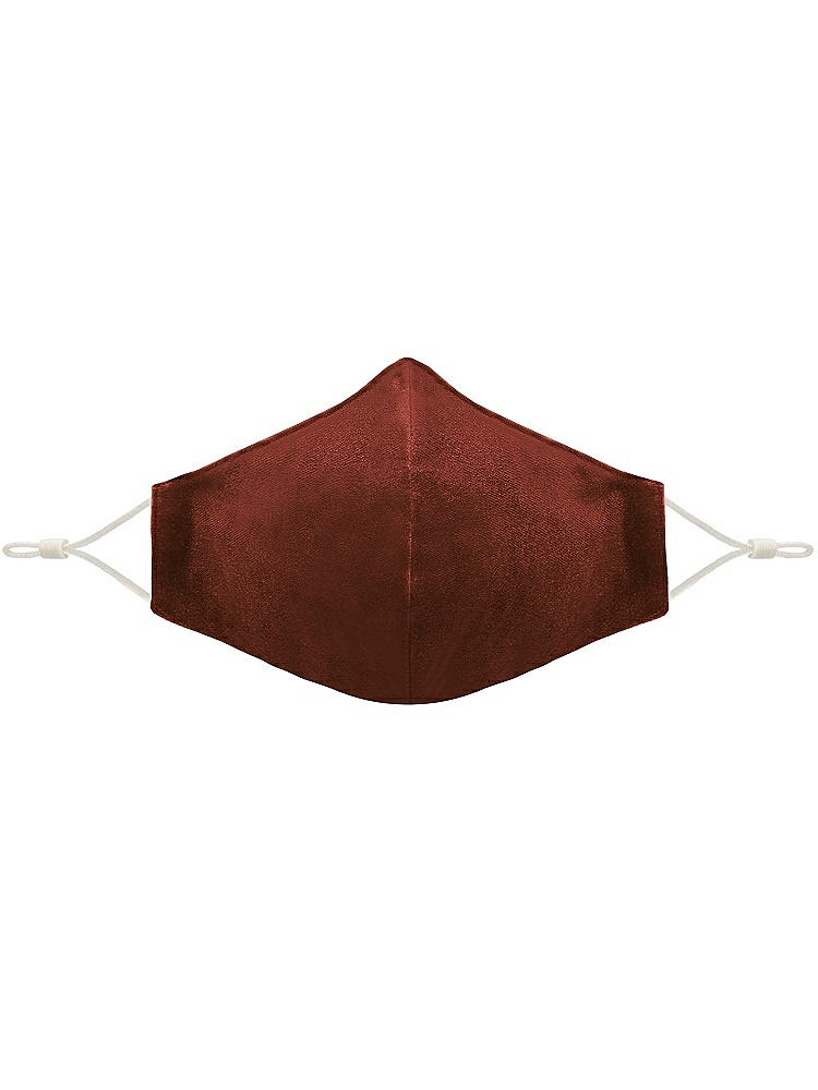 Front View - Auburn Moon Lux Velvet Reusable Face Mask