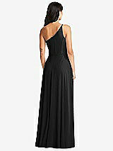 Rear View Thumbnail - Black Bella Bridesmaids Dress BB130