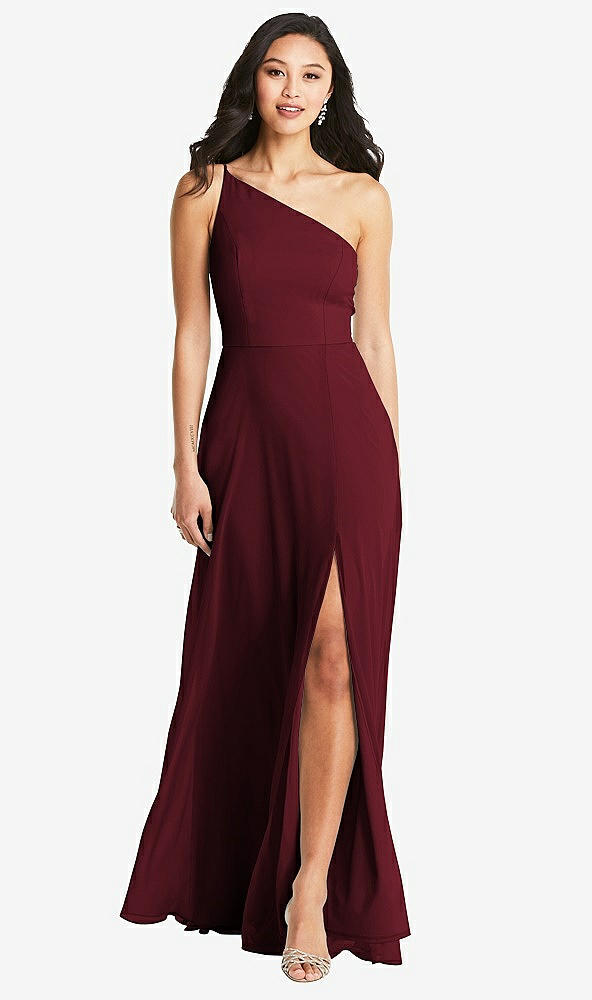 Front View - Cabernet Bella Bridesmaids Dress BB130