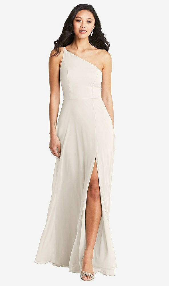 Front View - Ivory Bella Bridesmaids Dress BB130