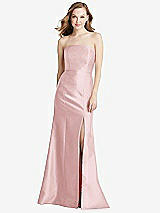 Front View Thumbnail - Ballet Pink Bella Bridesmaids Dress BB133