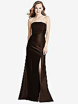 Front View Thumbnail - Espresso Bella Bridesmaids Dress BB133