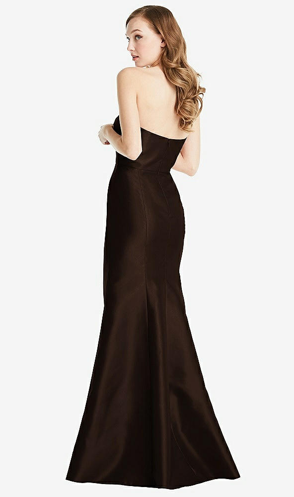 Back View - Espresso Bella Bridesmaids Dress BB133