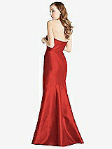 Rear View Thumbnail - Poppy Red Bella Bridesmaids Dress BB133