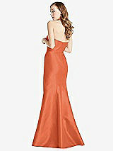 Rear View Thumbnail - Portofino Orange Bella Bridesmaids Dress BB133