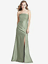 Front View Thumbnail - Sage Bella Bridesmaids Dress BB133