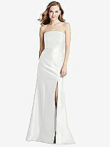 Front View Thumbnail - White Bella Bridesmaids Dress BB133