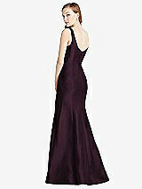 Rear View Thumbnail - Deep Plum Bella Bridesmaids Dress BB135