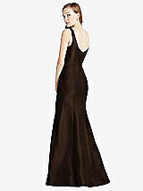 Rear View Thumbnail - Espresso Bella Bridesmaids Dress BB135