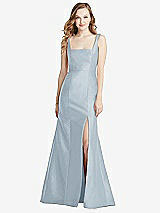 Front View Thumbnail - Mist Bella Bridesmaids Dress BB135